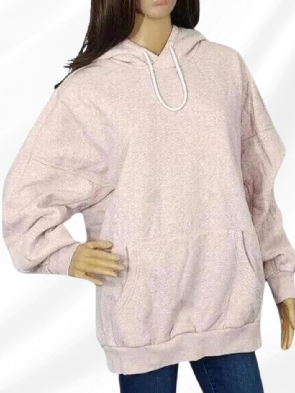 NWOT Pink Adidas Hooded Sweatshirt Size L Casual Athletic Pullover
